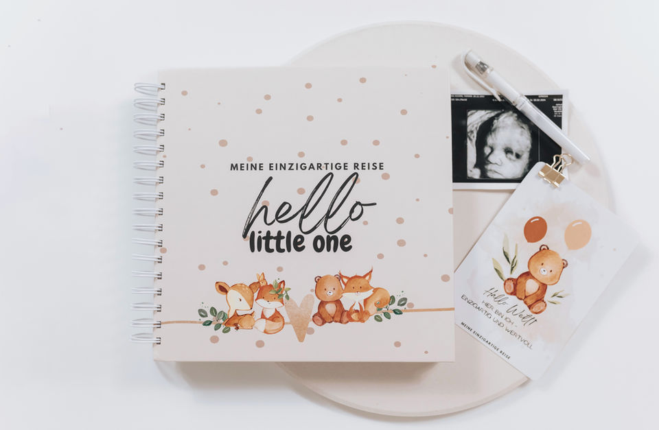 Babybuch, Babyalbum, Geschenk Geburt, Geschenke Taufe