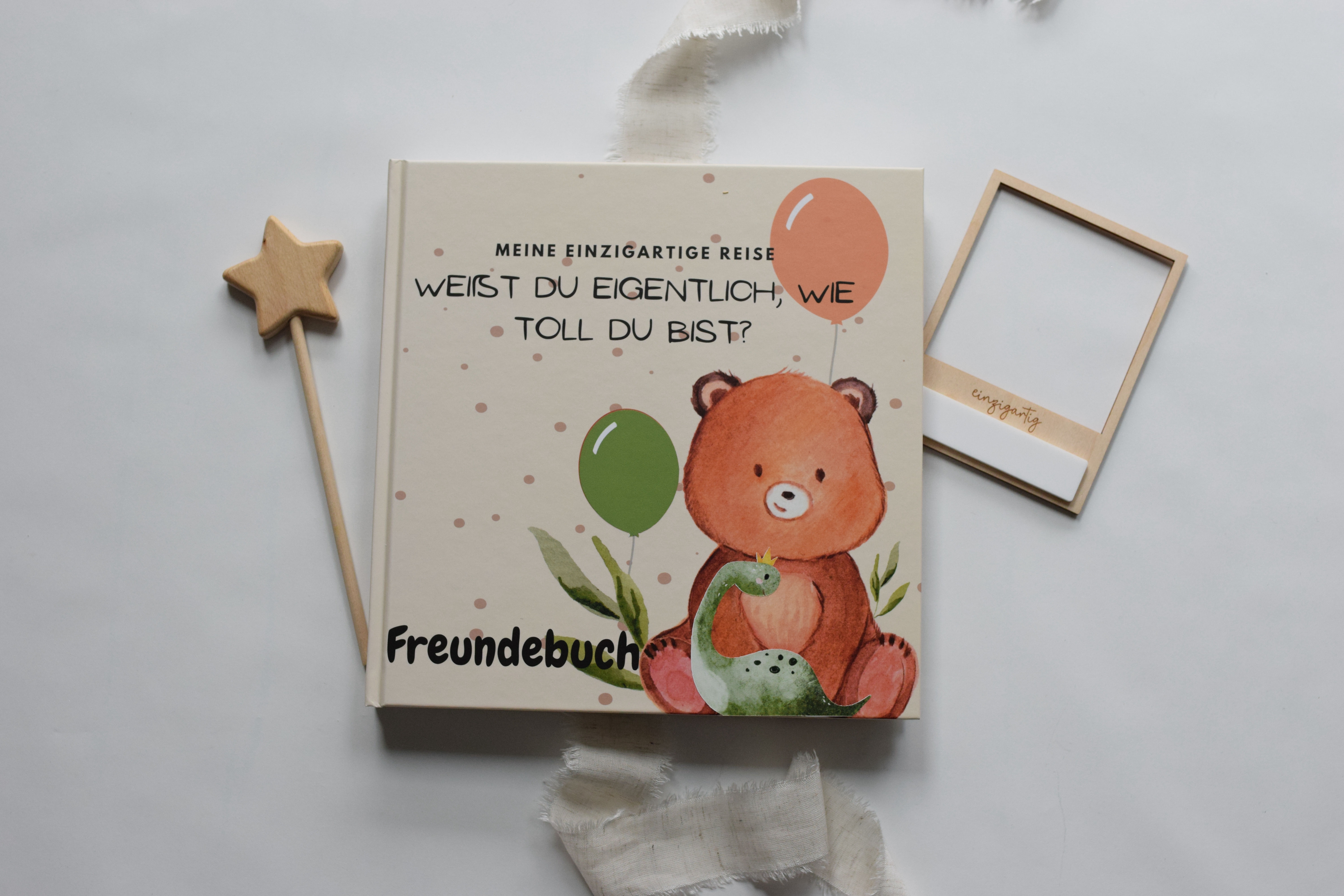 FREUNDEBUCH Dino inkl. 16 Affirmationskarten