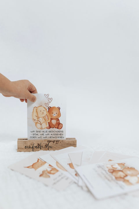 Affirmationskarten, Mutmachkarten für Kinder als Geschenk