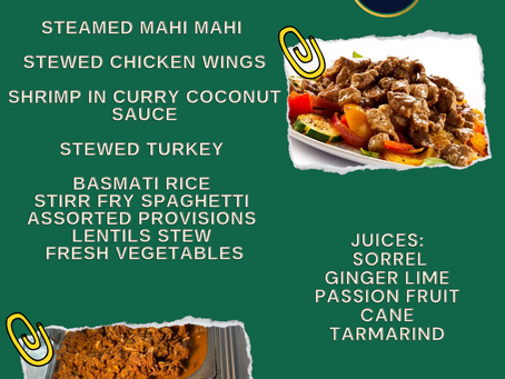 Here is our Menu for today Friday 16th May 2025.