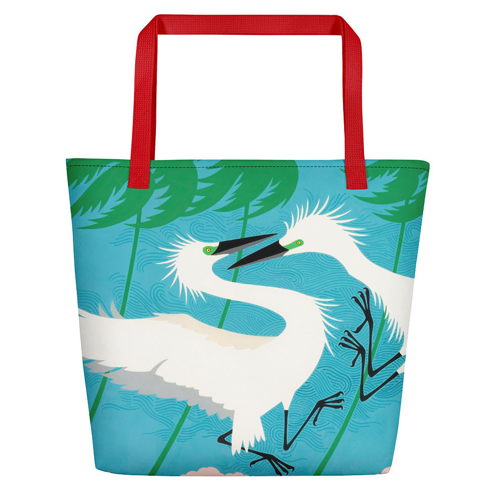 Thumbnail: Karate Florida by Ikki Matsumoto Style Beach Bag