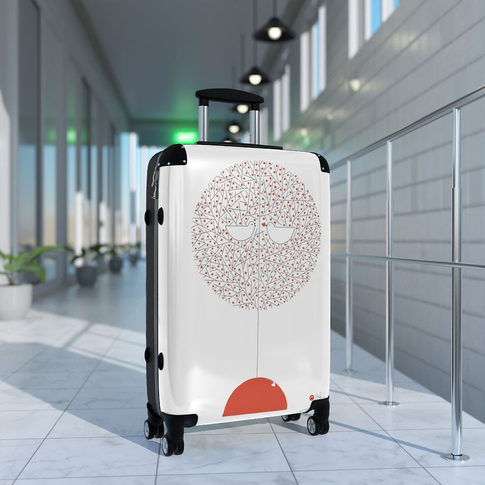 Thumbnail: A Piece of Sunset by Ikki Matsumoto Cabin Suitcase