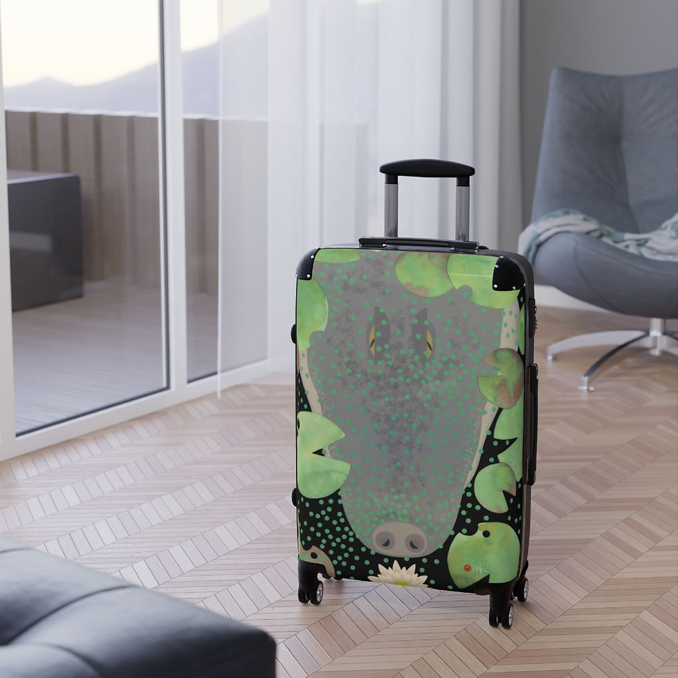 Thumbnail: A Beauty and a Beast by Ikki Matsumoto Cabin Suitcase