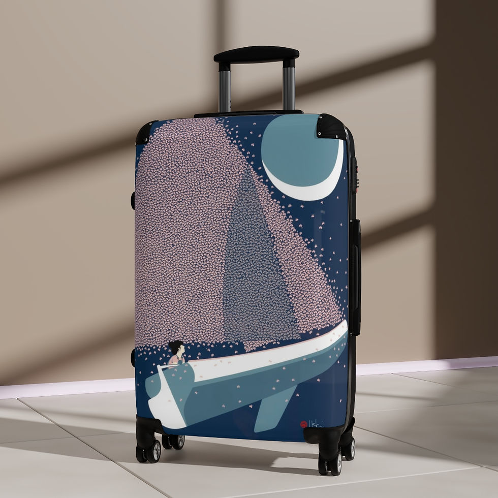 Thumbnail: Fly By Night by Ikki Matsumoto Cabin Suitcase
