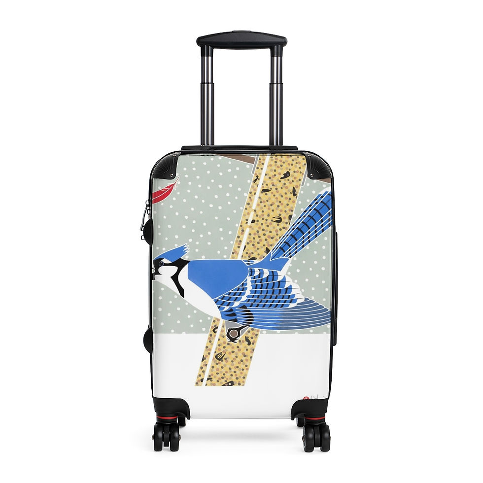 Thumbnail: Feeder Invader by Ikki Matsumoto Cabin Suitcase