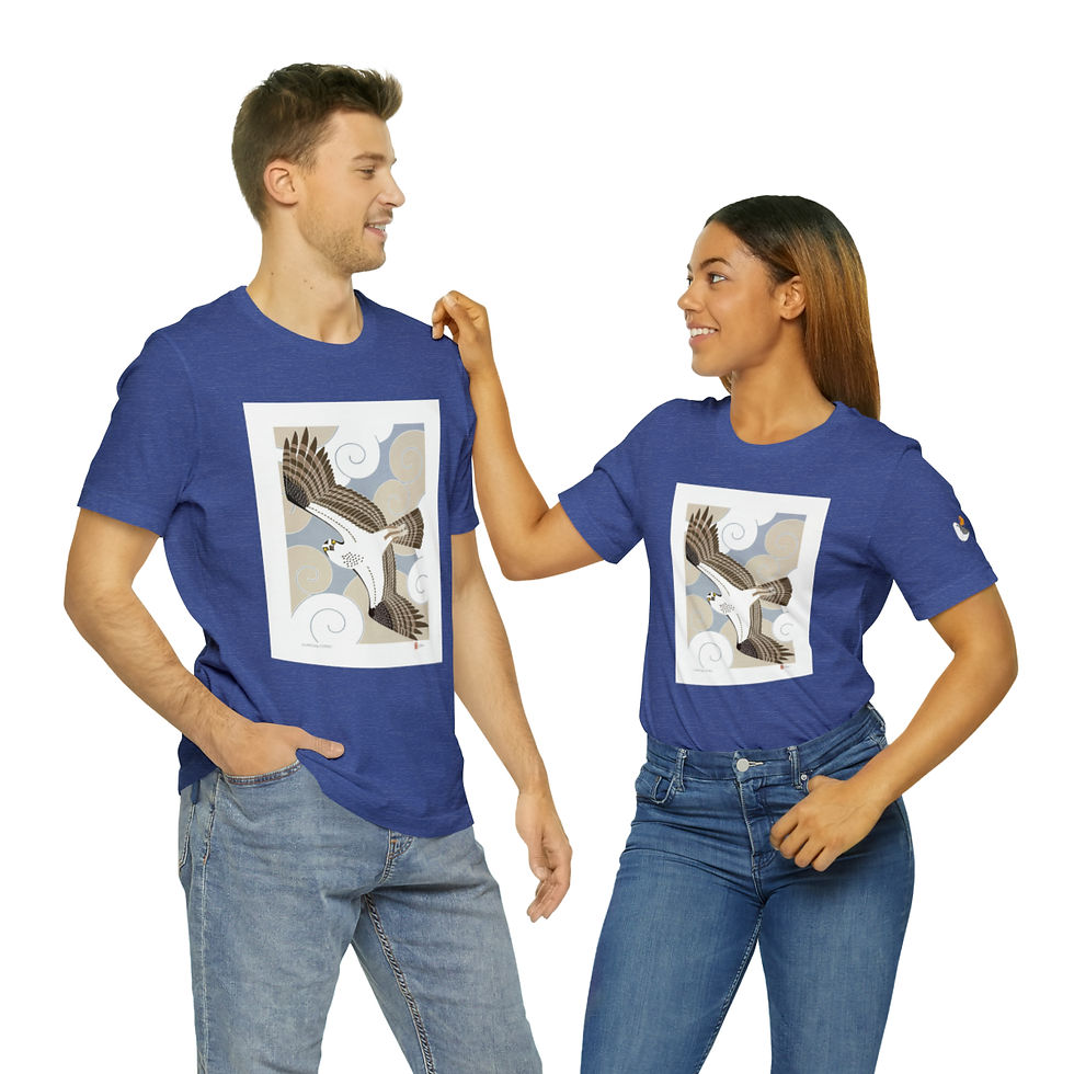 Thumbnail: Osprey Unisex Style Jersey Short Sleeve Tee by Ikki Matsumoto