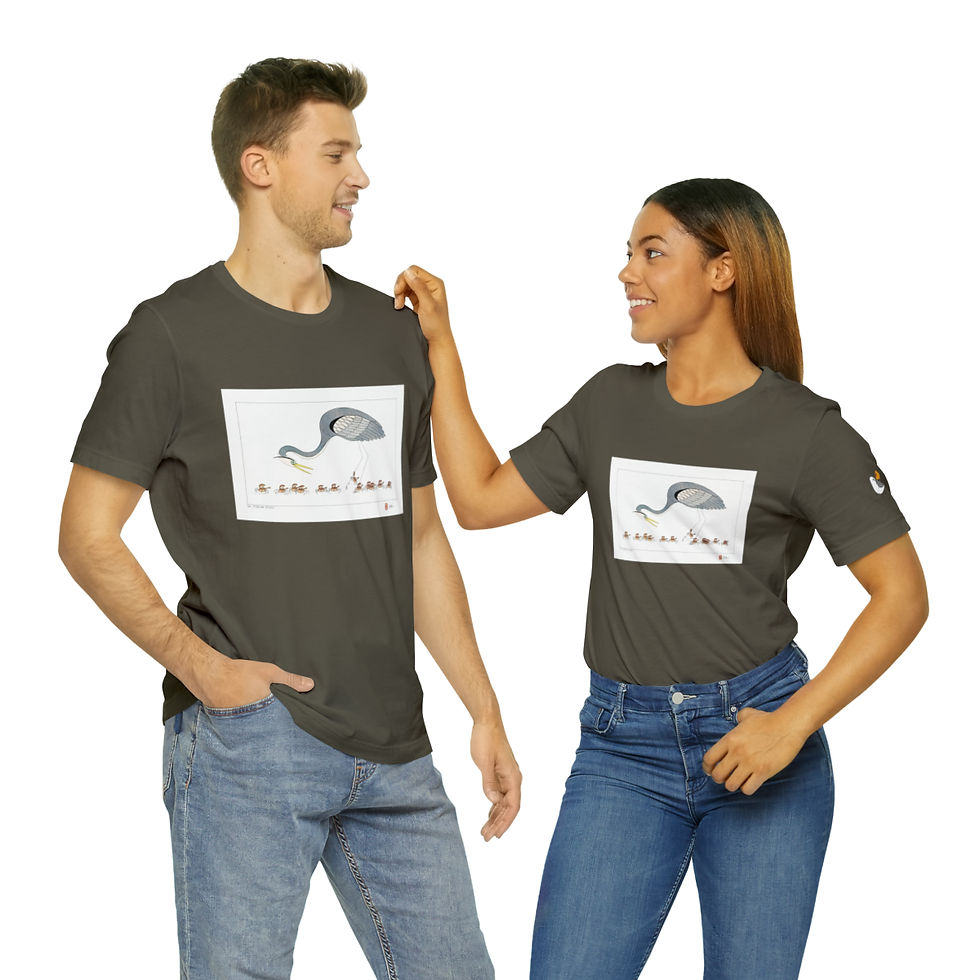 Thumbnail: Oh, Fiddler Sticks Unisex Jersey Short Sleeve Tee by Ikki Matsumoto