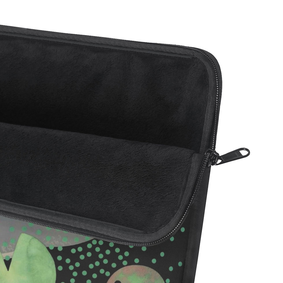 Thumbnail: A Beauty and a Beast Laptop Sleeve by Ikki Matsumoto 