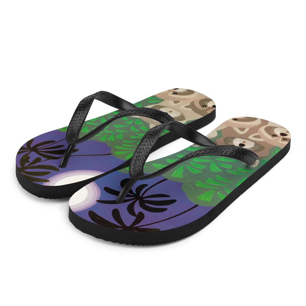 Moonlight Serenade Flip-Flops