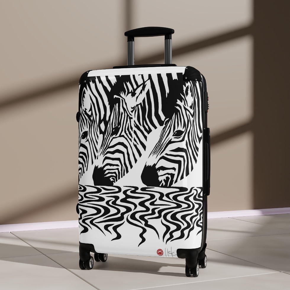 Thumbnail: Waters Edge by Ikki Matsumoto Cabin Suitcase