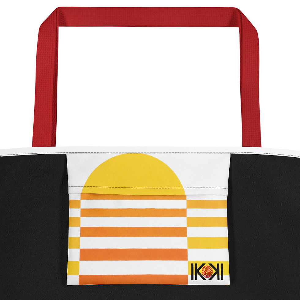 Thumbnail: Flamingo Sunrise Beach Bag