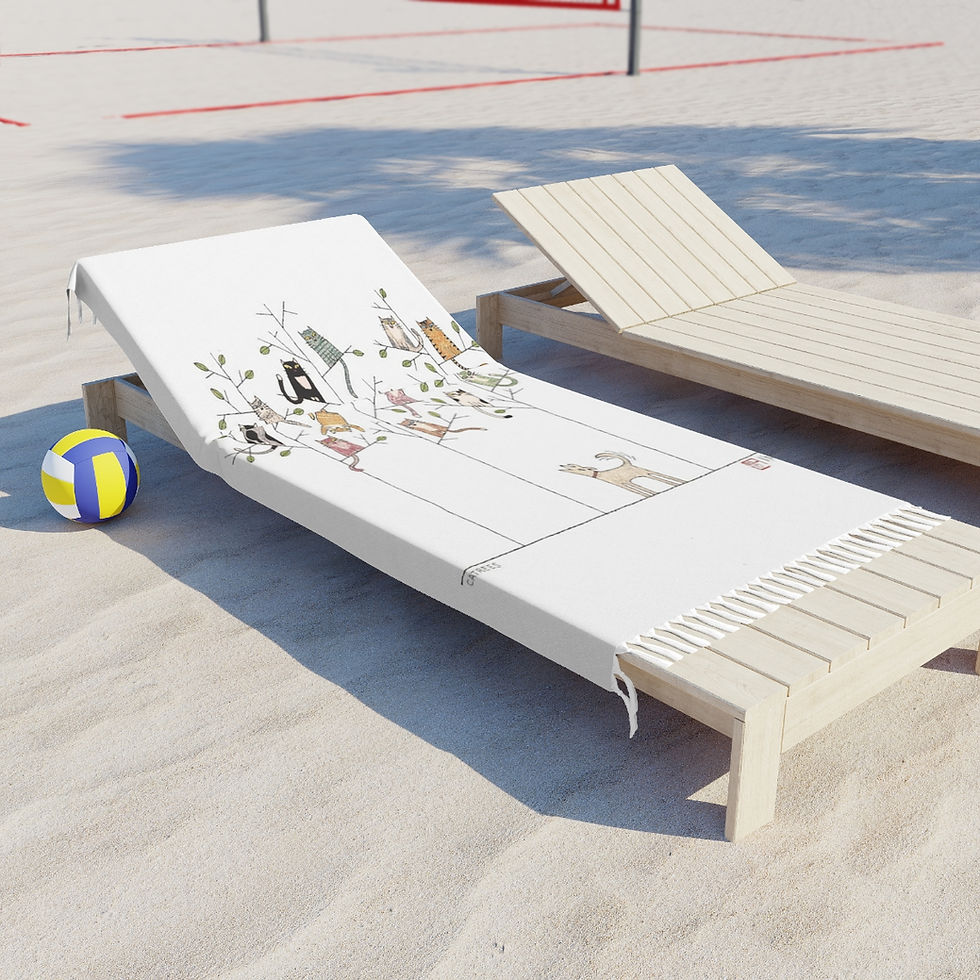 Thumbnail: Catrees by Ikki Matsumoto Boho Beach Cloth