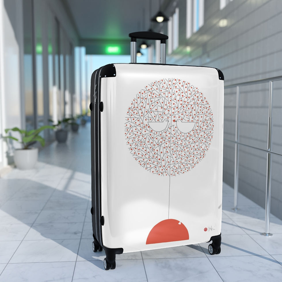 Thumbnail: A Piece of Sunset by Ikki Matsumoto Cabin Suitcase