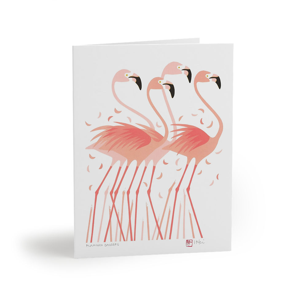 Thumbnail: Flaminco Dancers by Ikki Matsumoto Cards - 8, 16, or 24 Pieces