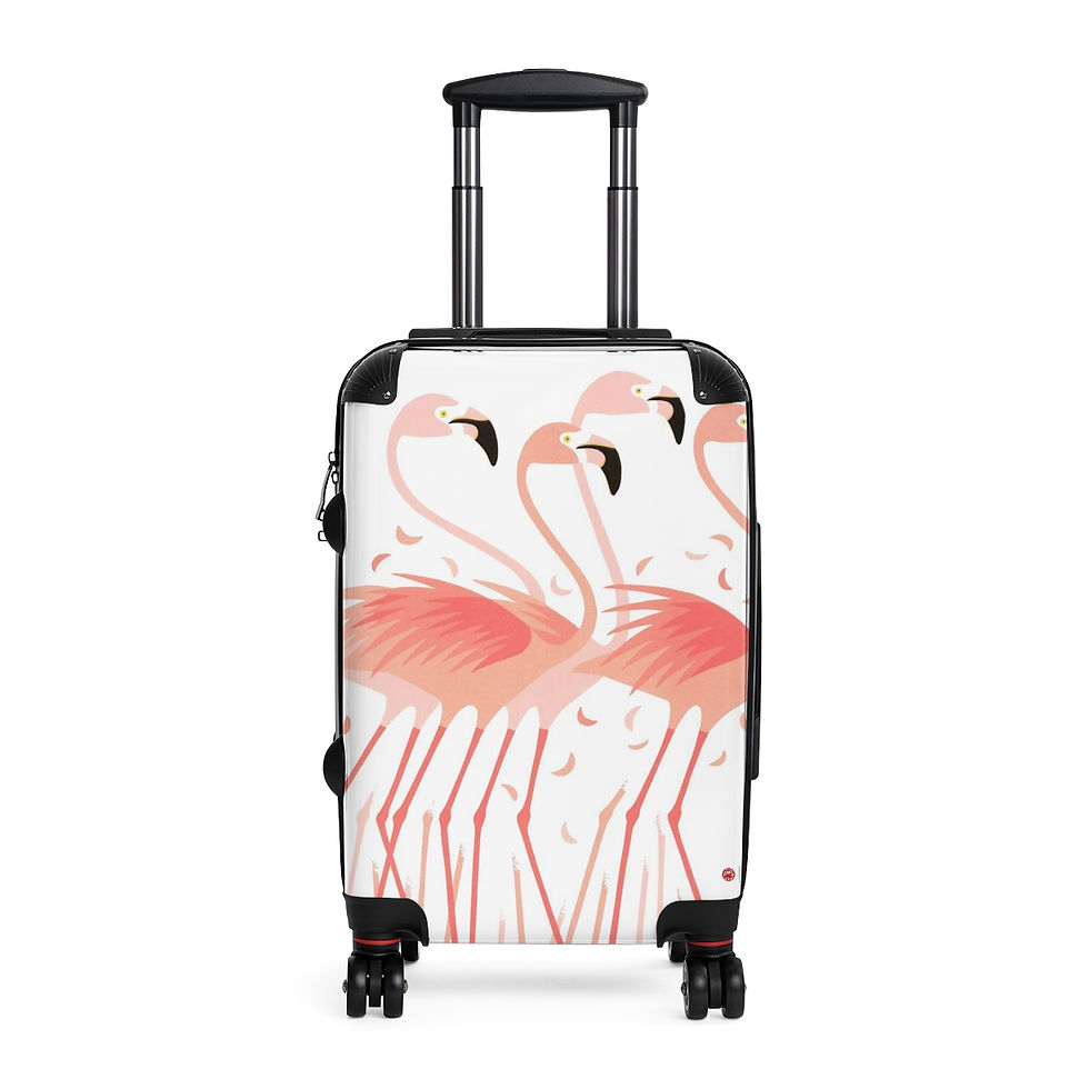 Thumbnail: Flamingco Dancers by Ikki Matsumoto Cabin Suitcase