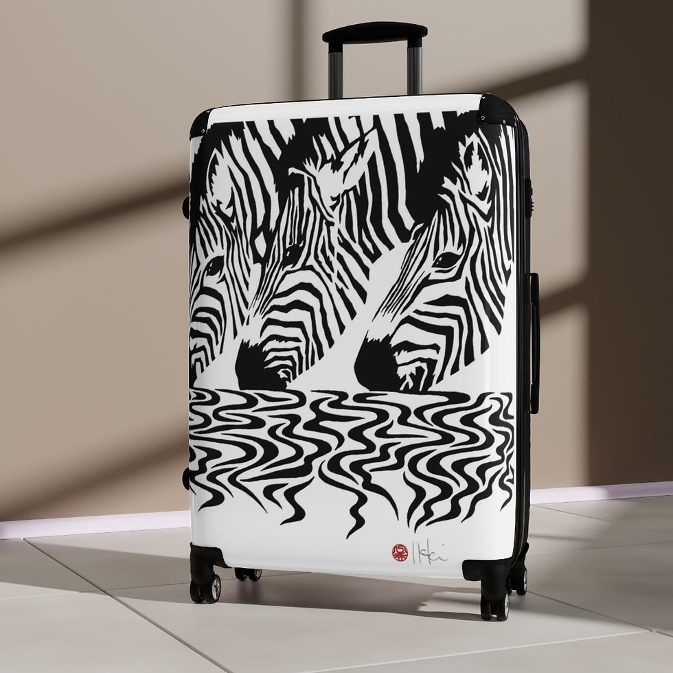 Thumbnail: Waters Edge by Ikki Matsumoto Cabin Suitcase