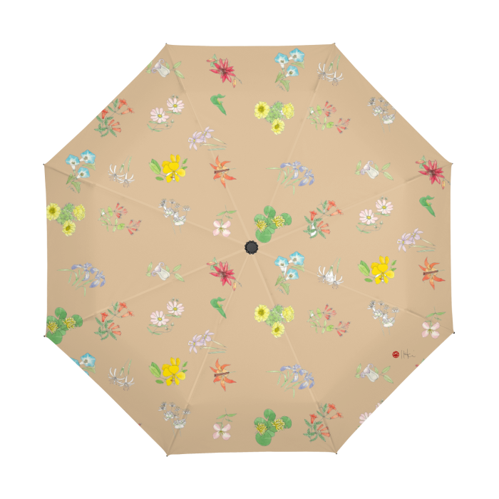Thumbnail: Florida Wild Flowers by Ikki Matsumoto Automatic Umbrella
