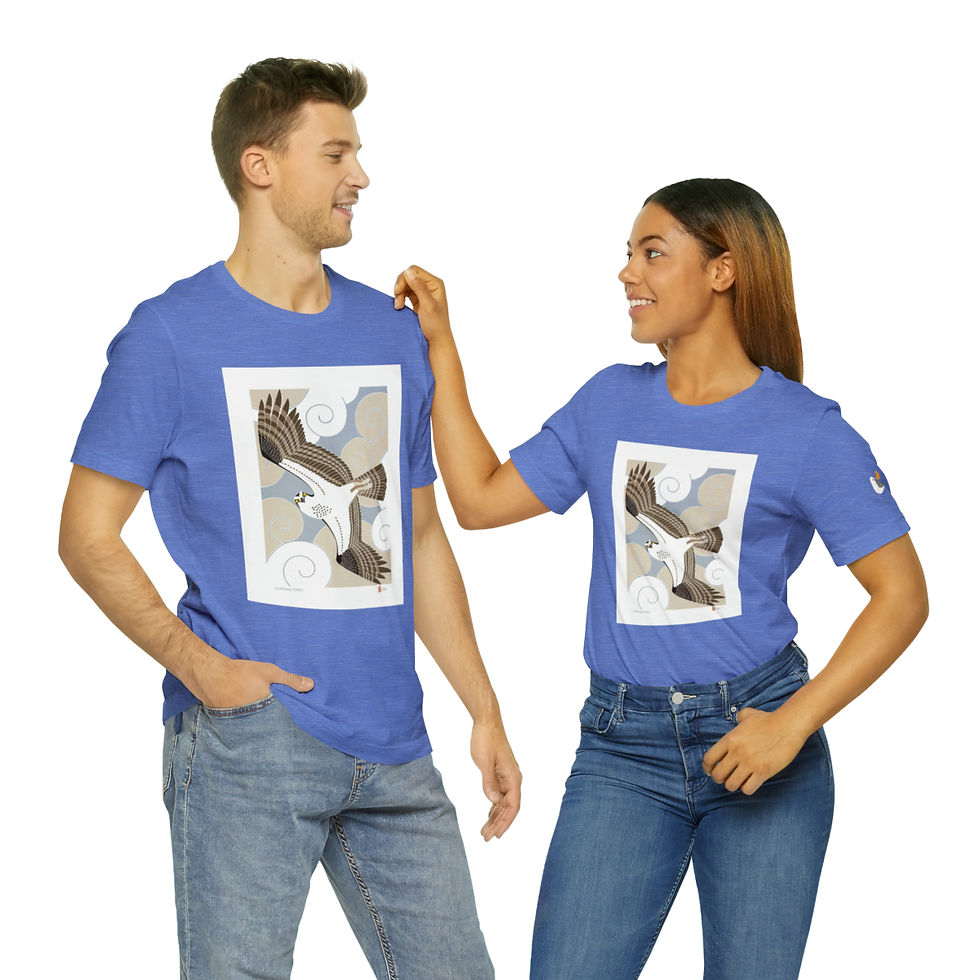 Thumbnail: Osprey Unisex Style Jersey Short Sleeve Tee by Ikki Matsumoto