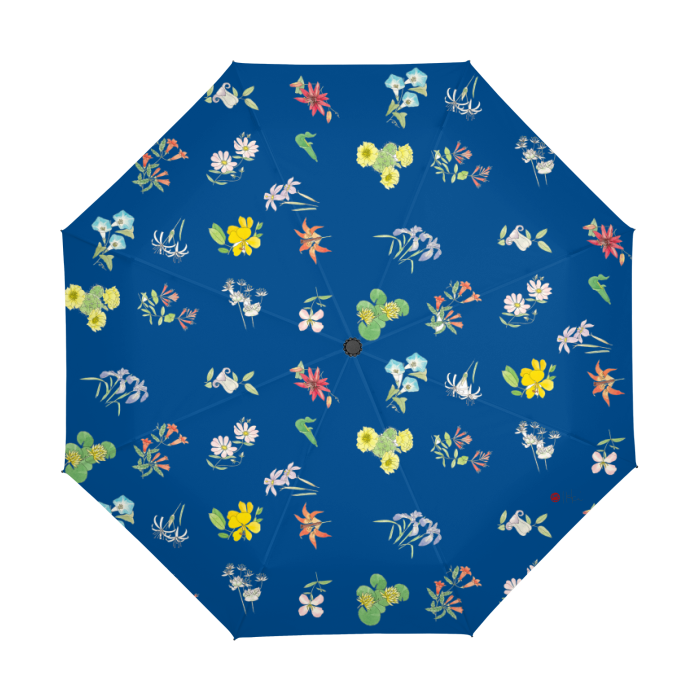 Thumbnail: Florida Wild Flowers by Ikki Matsumoto Automatic Umbrella