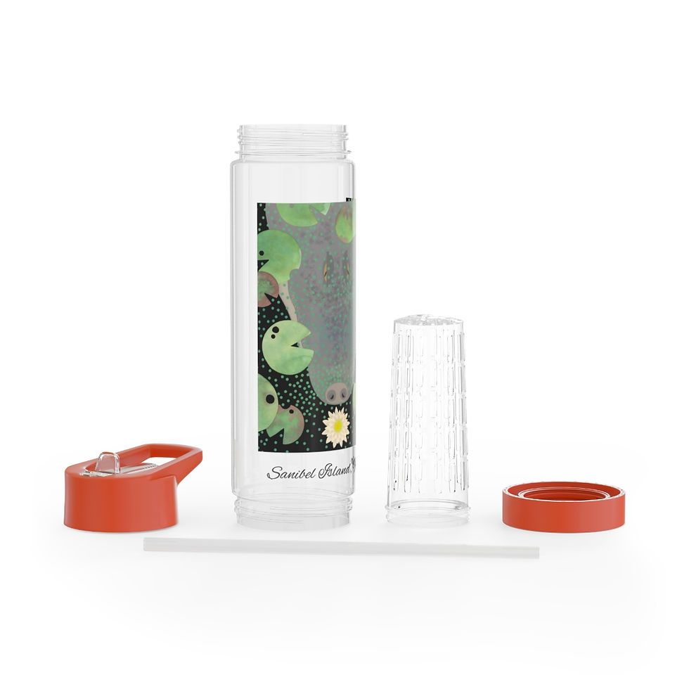 Thumbnail: A Beauty and a Beast by Ikki Matsumoto Infuser Water Bottle