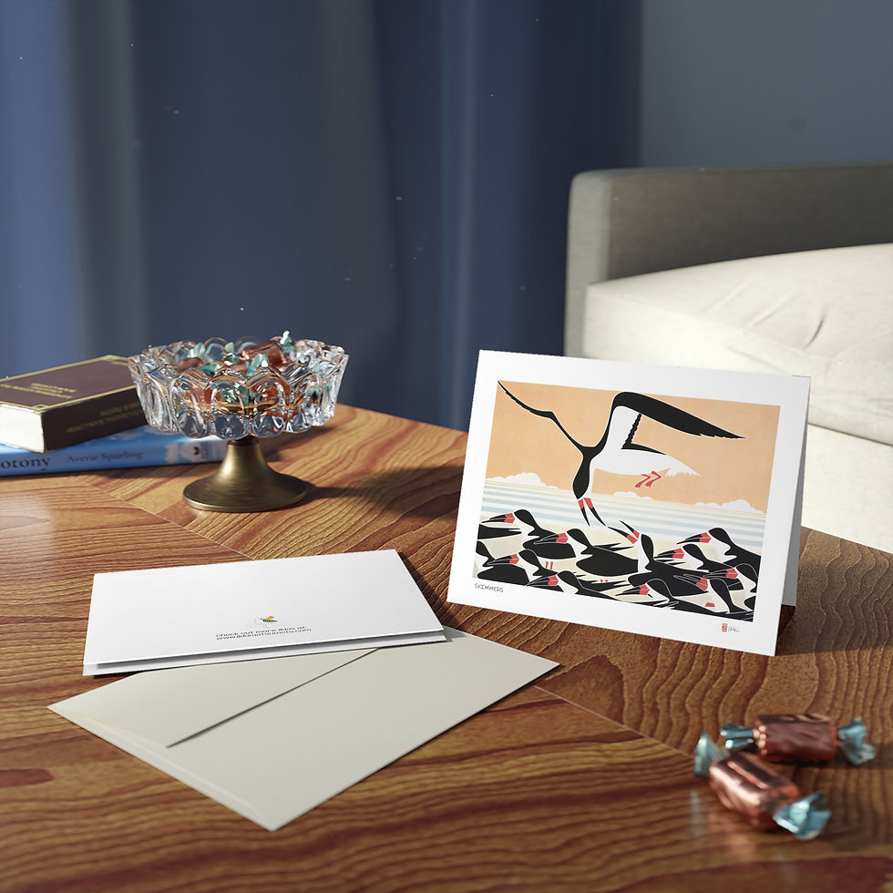 Thumbnail: Skimmers by Ikki Matsumoto Cards - 8, 16, or 24 Pieces