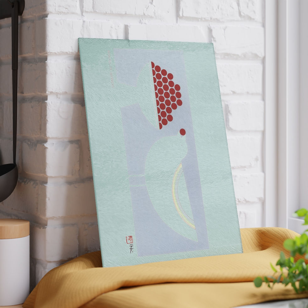 Thumbnail: Bowlful of Cherries by Ikki Matsumoto Glass Cutting Board