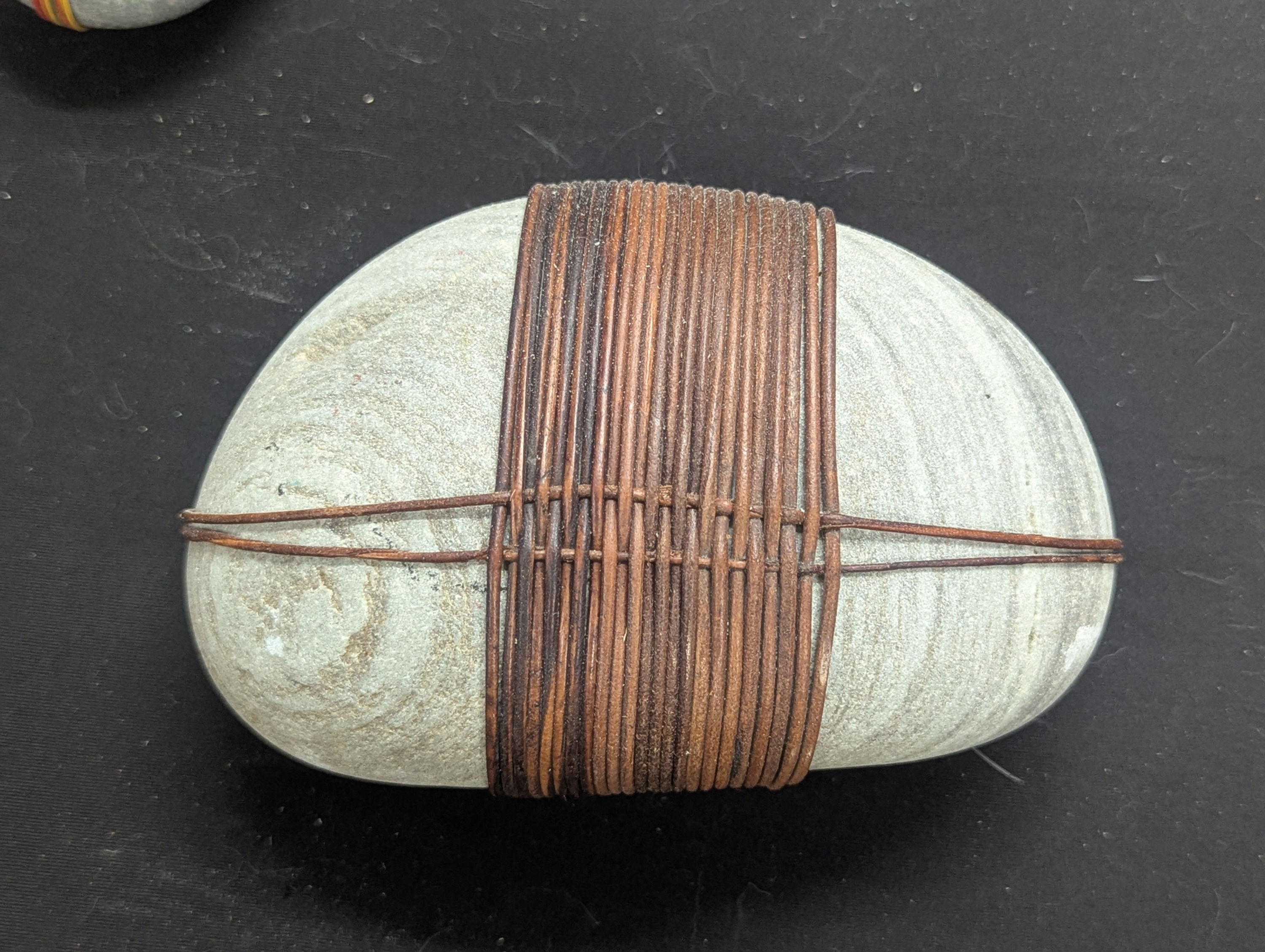 Decorative Zen Stone by Amy Matsumoto