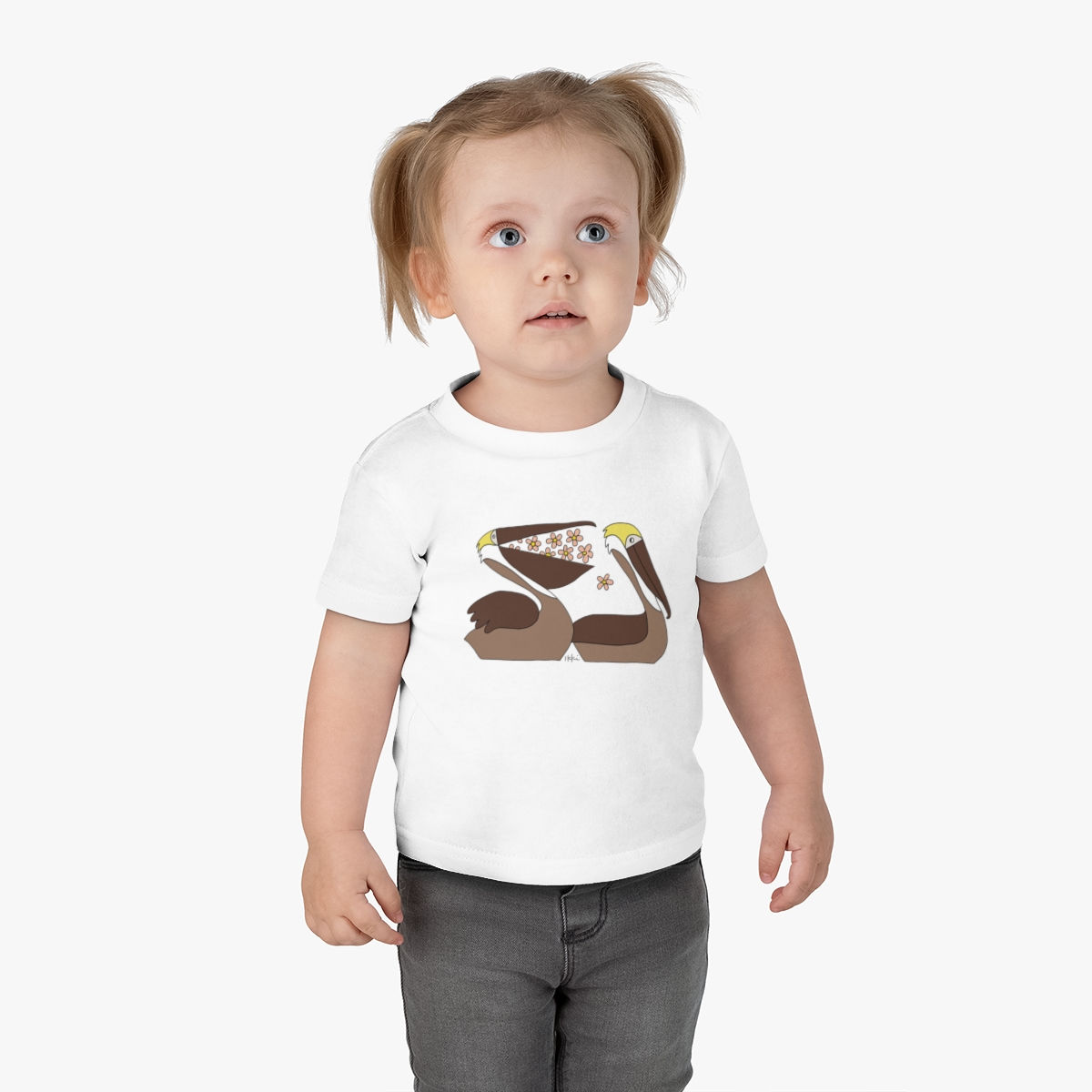 Pelican Love by Ikki Matsumoto Infant Cotton Jersey Tee