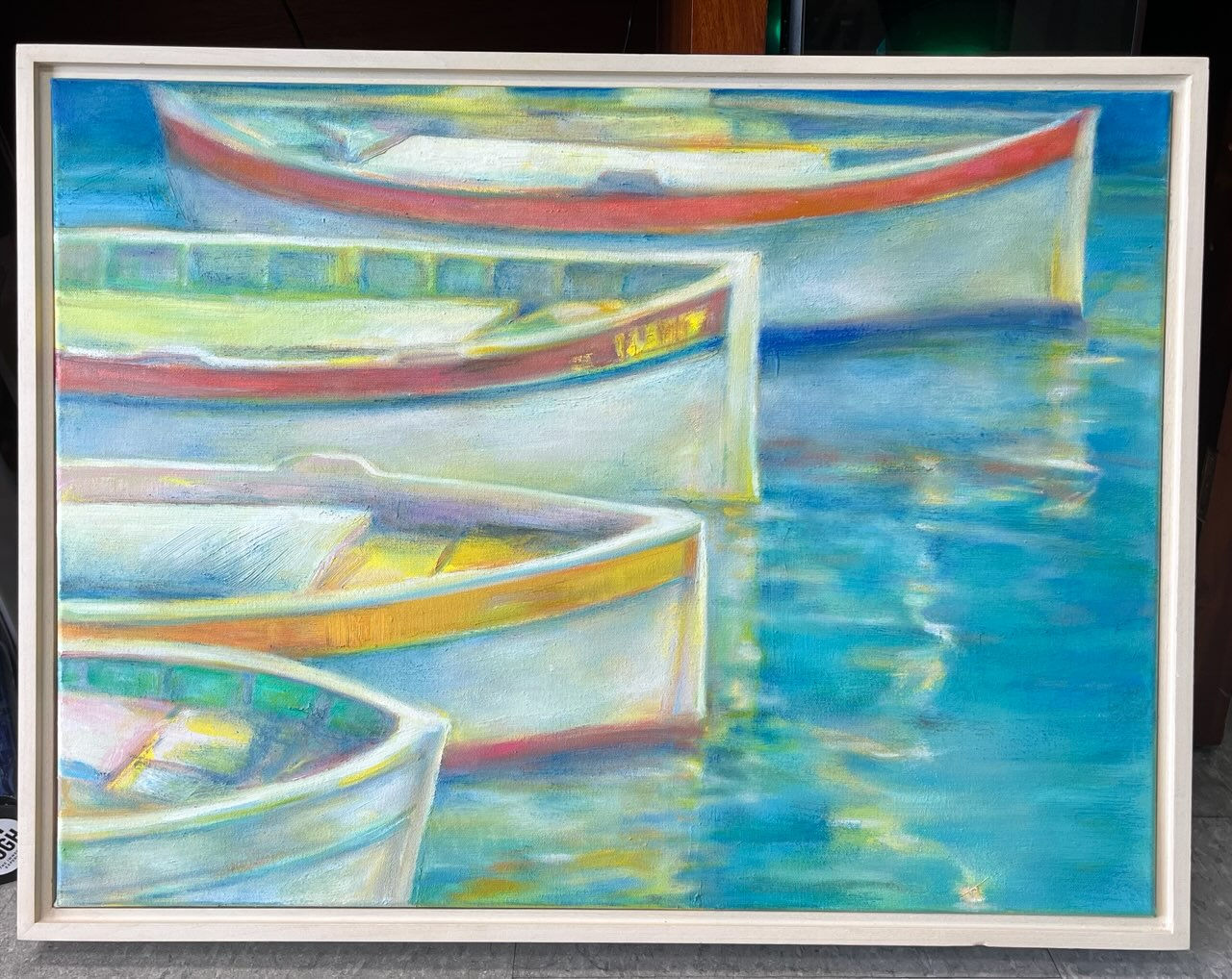 Azure by Christy Henspetter, Oil on Canvas