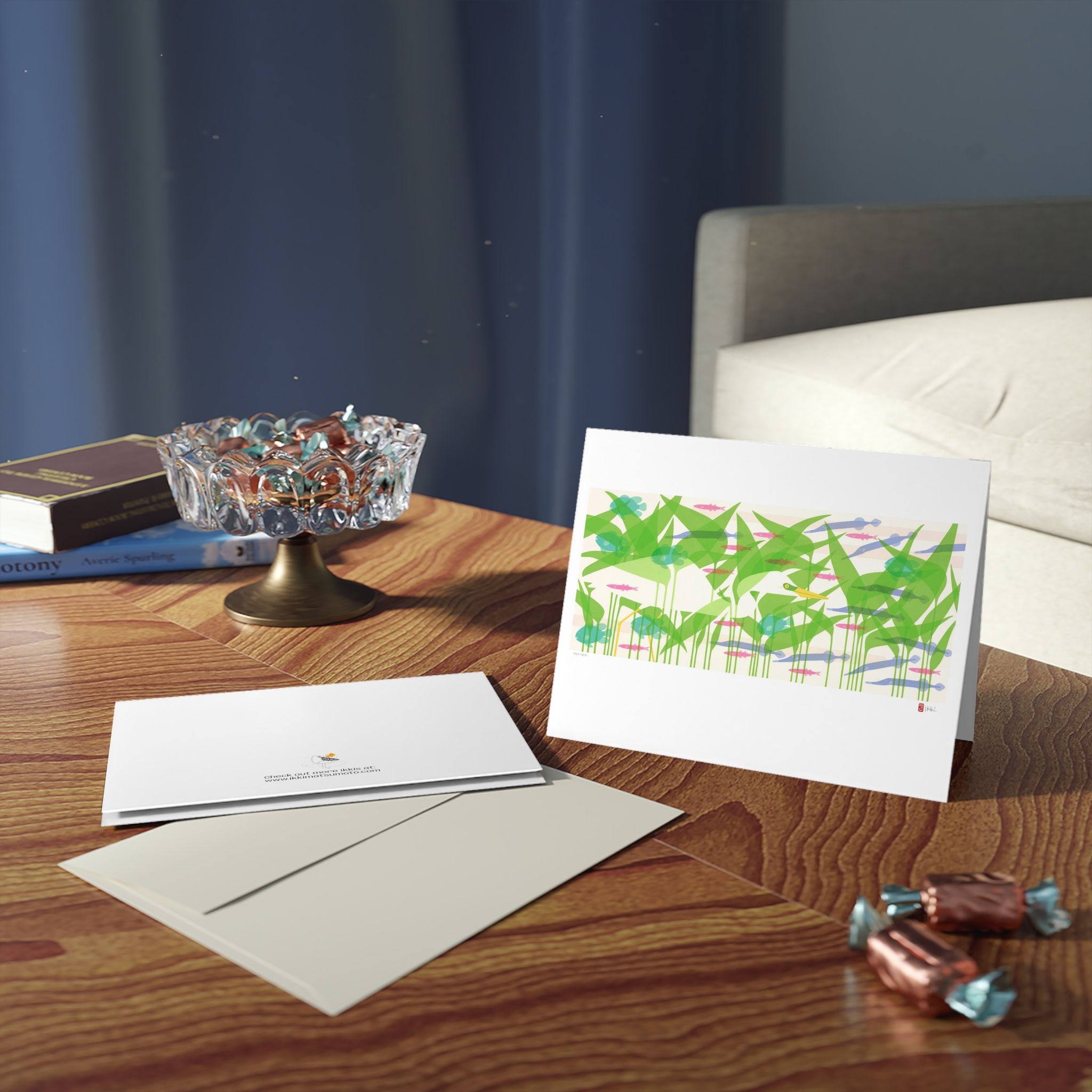 Fishtales by Ikki Matsumoto Cards - 8, 16, or 24 Pieces