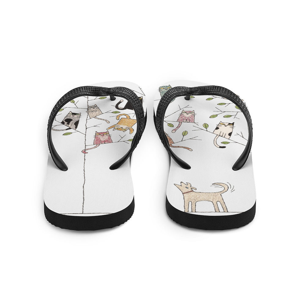 Thumbnail: Cat Trees Flip-Flops