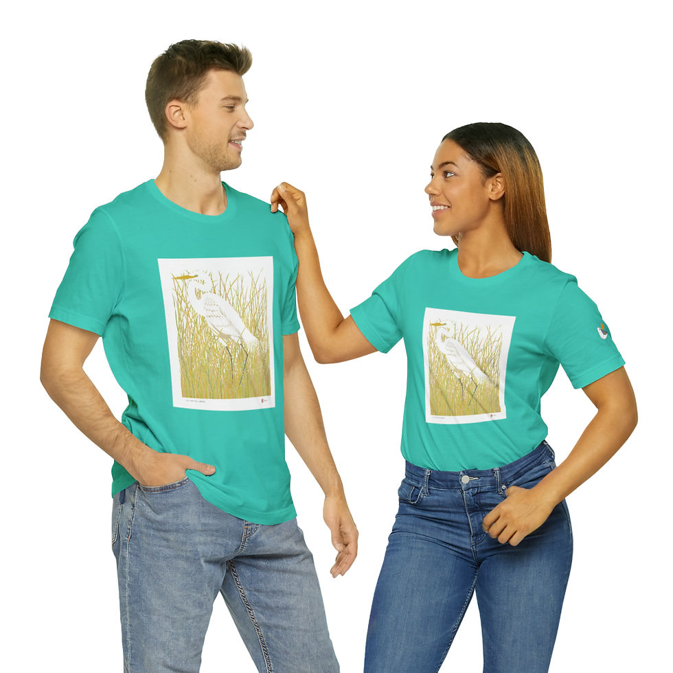 Thumbnail: In The Tall Grass Unisex Jersey Short Sleeve Tee by Ikki Matsumoto