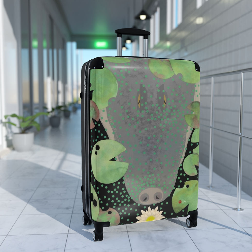 Thumbnail: A Beauty and a Beast by Ikki Matsumoto Cabin Suitcase