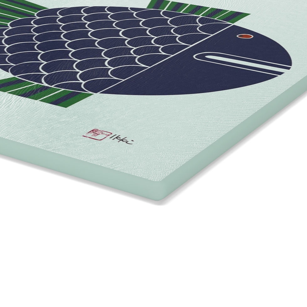 Thumbnail: Boca Chica Revenge by Ikki Matsumoto Glass Cutting Board