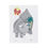 Thumbnail: Rhino Velveteen Plush Baby Blanket by Ikki Matsumoto 