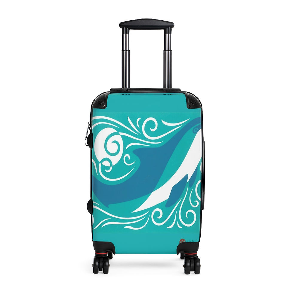 Thumbnail: Jump For Joy by Ikki Matsumoto Cabin Suitcase