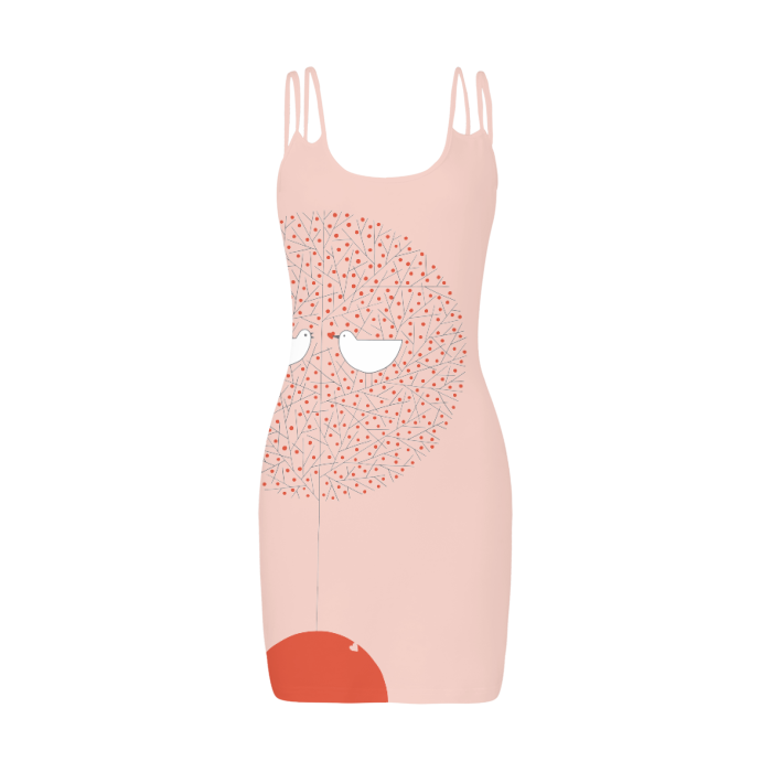 Thumbnail: A Piece of Sunset by Ikki Matsumoto Women's Mini Cami Dress