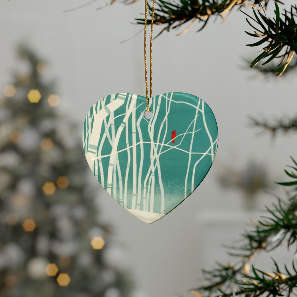 Thumbnail: A Touch of Color by Ikki Matsumoto Ceramic Ornaments (1pcs, 5pcs, 10pcs, 20pcs)
