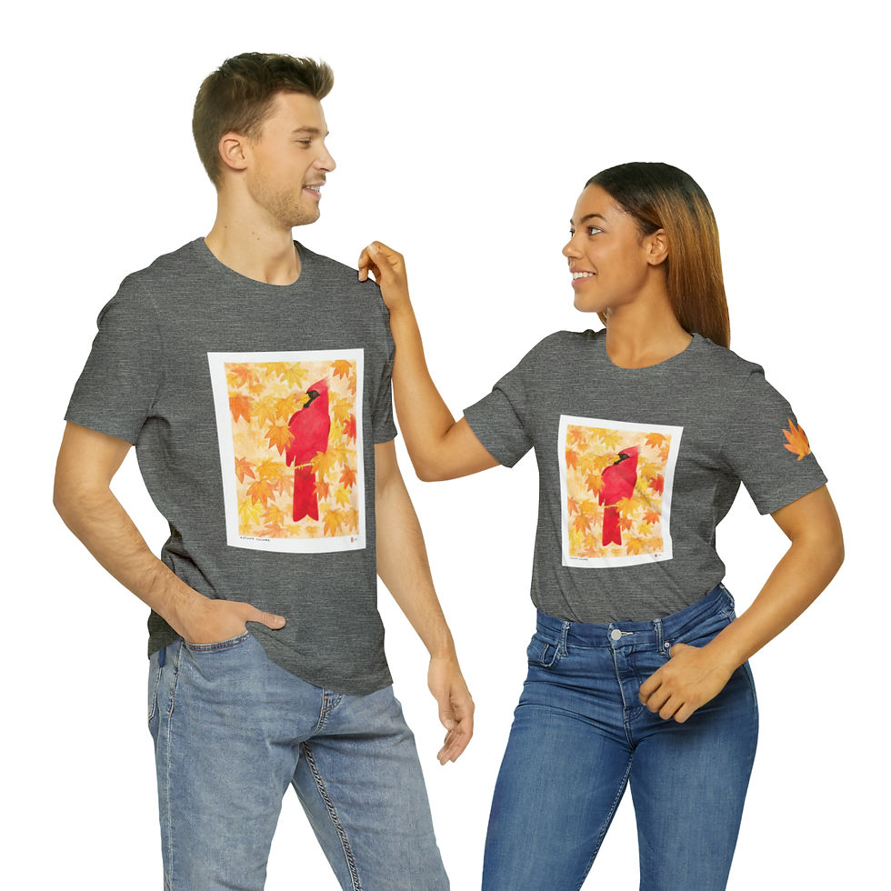 Thumbnail: Autumn Colors Unisex Jersey Short Sleeve Tee by Ikki Matsumoto