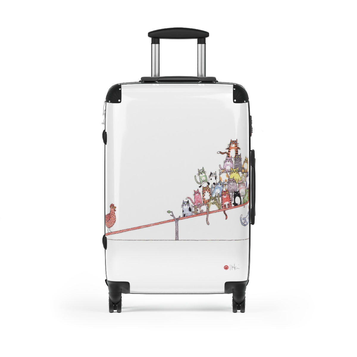 Cats 22 by Ikki Matsumoto Cabin Suitcase