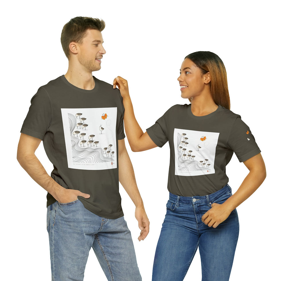 Thumbnail: Ah, You Can't Survive Unisex Jersey Short Sleeve Tee by Ikki Matsumoto