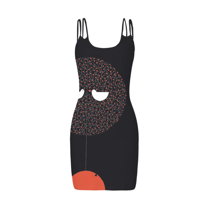 Thumbnail: A Piece of Sunset by Ikki Matsumoto Women's Mini Cami Dress
