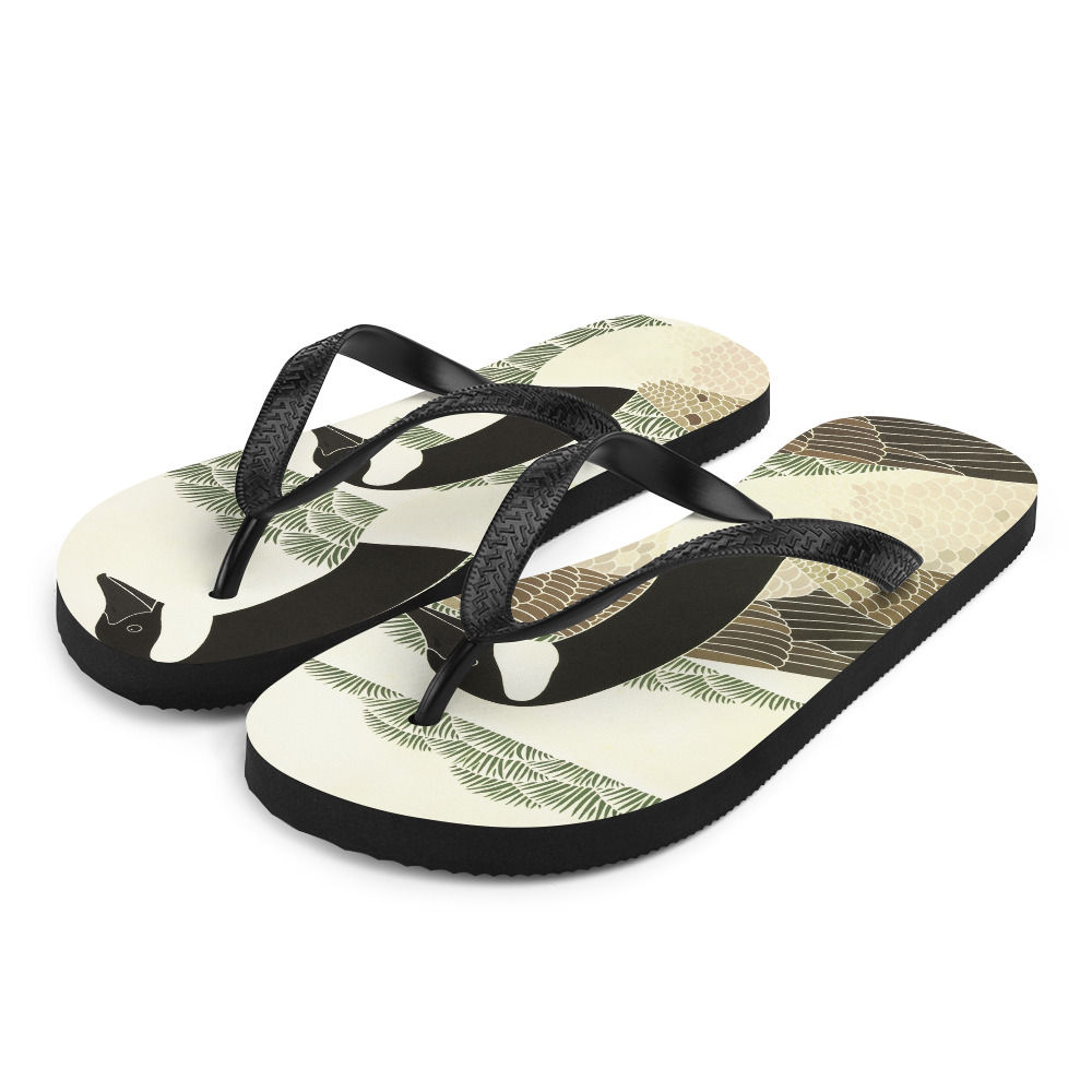 Canada Geese Flip-Flops