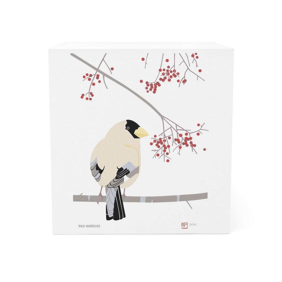 Thumbnail: Red Berries by Ikki Matsumoto Note Cube