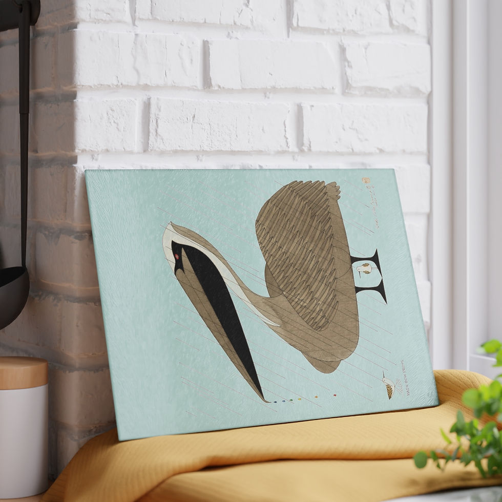 Thumbnail: Rain-Bow Drops by Ikki Matsumoto Glass Cutting Board