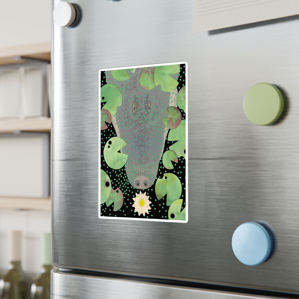 A Beauty and a Beast by Ikki Matsumoto Kiss-Cut Vinyl Decals