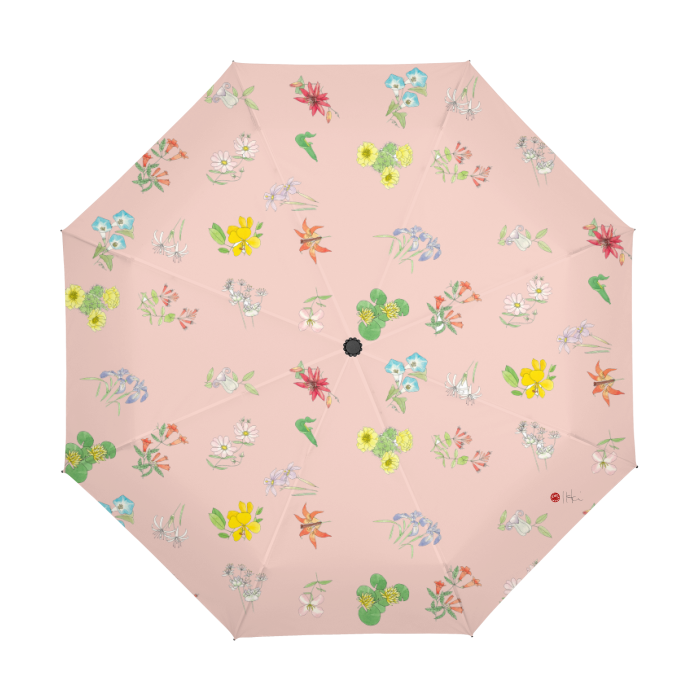 Thumbnail: Florida Wild Flowers by Ikki Matsumoto Automatic Umbrella
