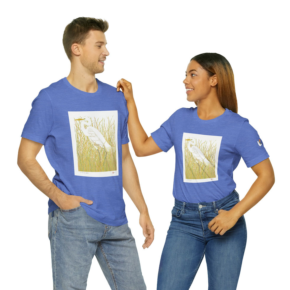 Thumbnail: In The Tall Grass Unisex Jersey Short Sleeve Tee by Ikki Matsumoto