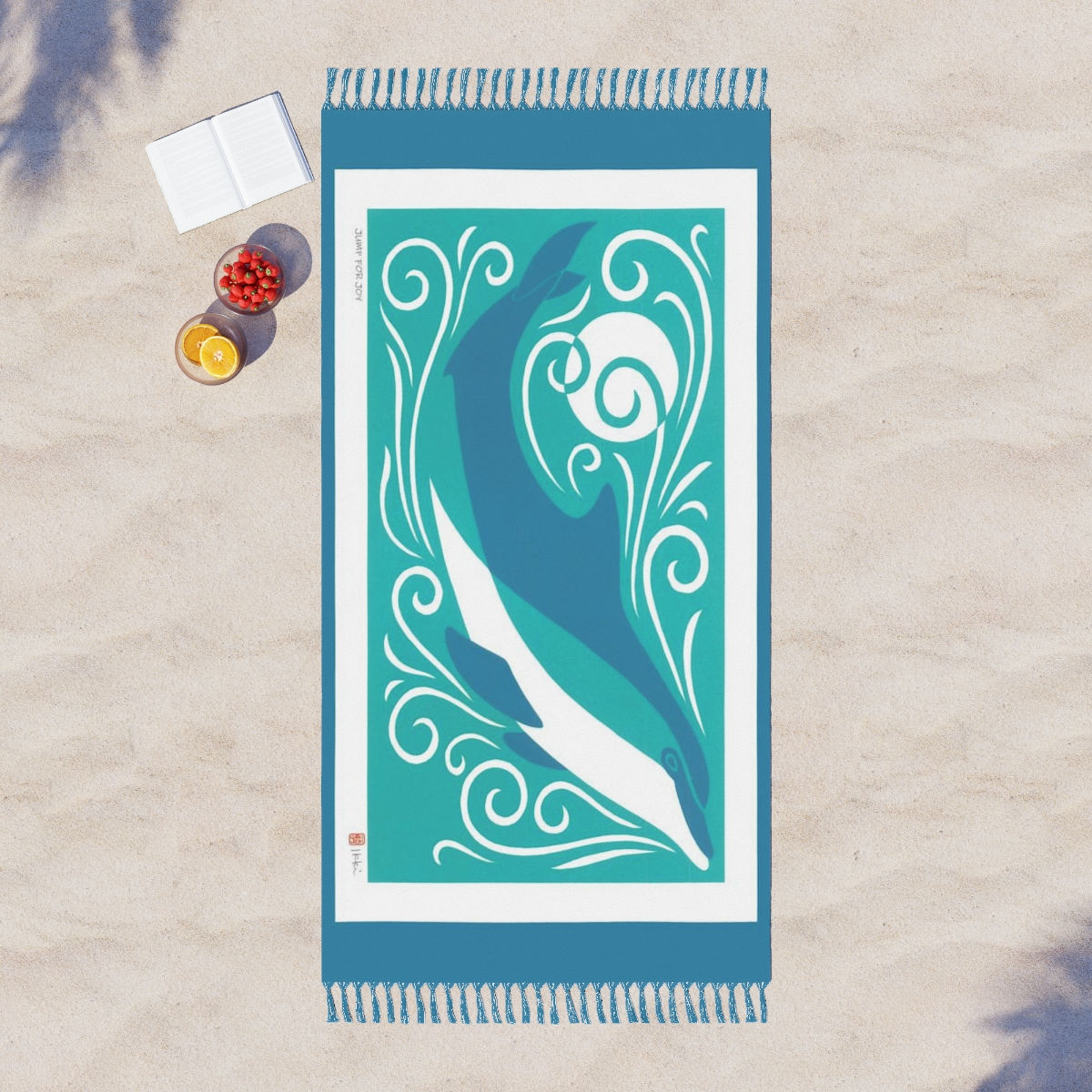 Jump For Joy by Ikki Matsumoto Boho Beach Cloth