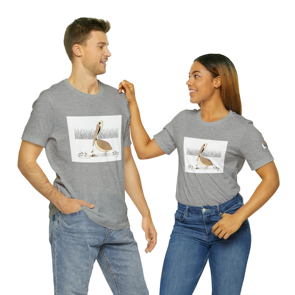 Thumbnail: I Just Hate to Get My Feet Wet Unisex Jersey Short Sleeve Tee by Ikki Matsumoto